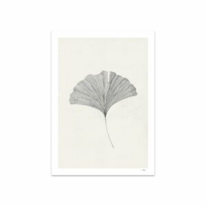 The Poster Club - Ginkgo Leaf von Ana Frois