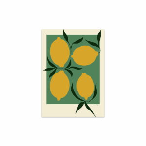 The Poster Club - Green Lemon von Anna Mörner