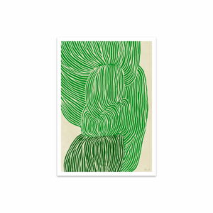 The Poster Club - Green Ocean von Rebecca Hein
