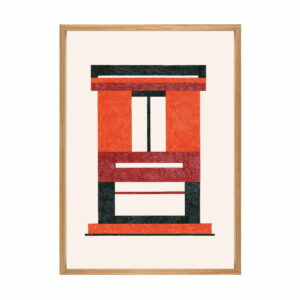 The Wrong Shop - Caldo Poster mit Rahmen 47