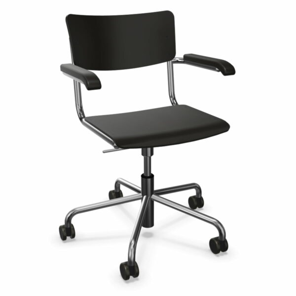 Thonet - S 43 FDR Bürostuhl mit Armlehnen