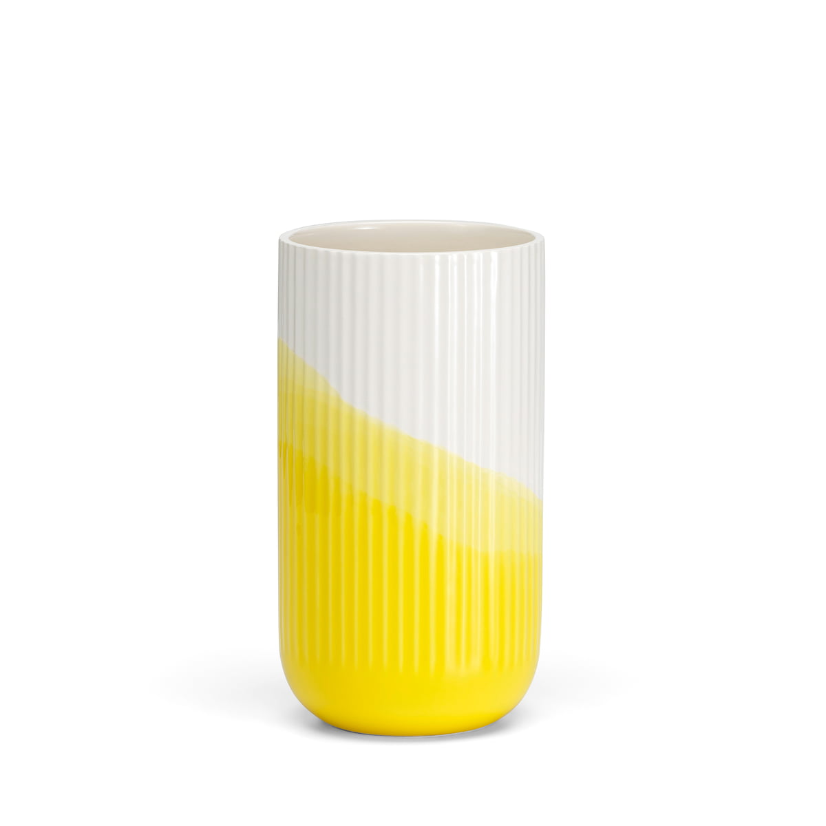Vitra - Herringbone Vase geriffelt H 24
