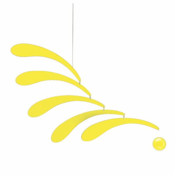 Flensted Mobiles - Flowing Rhythm Mobile - gelb